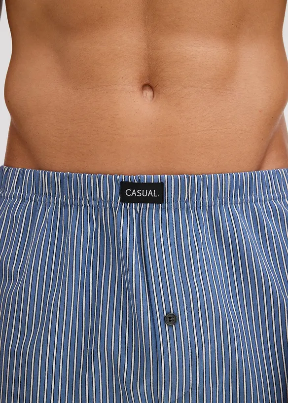 Sköna boxershorts i bomullsjersey (3-pack), bonprix