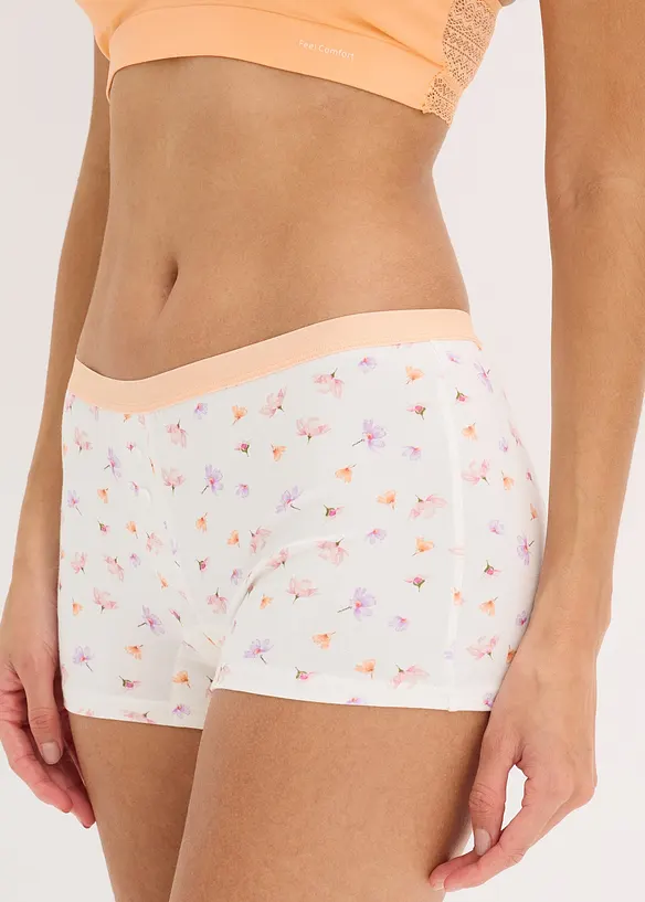 Boxertrosa med mjuk bomull (4-pack), bonprix