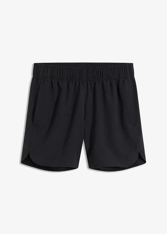 Luftiga funktionsshorts med sidfickor, snabbtorkande, bonprix