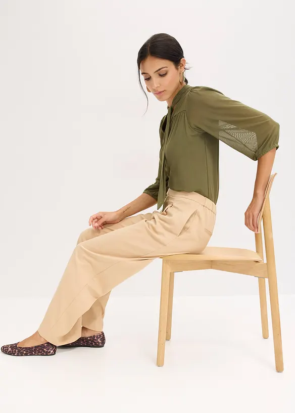 Topp av mesh, bonprix