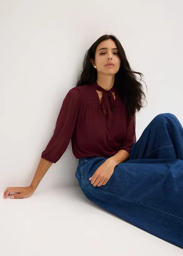 Topp av mesh, bonprix