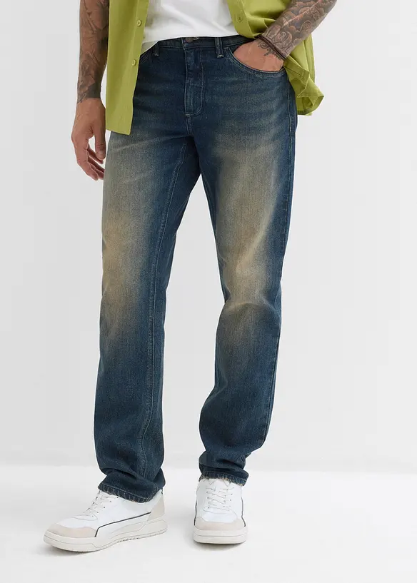 Regular Fit stretchJeans, Straight, bonprix