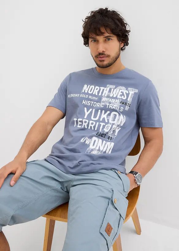 T-shirt av ekologisk bomull, bonprix