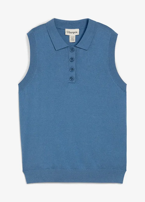 Finstickat linne med silke och tenniskrage, bonprix