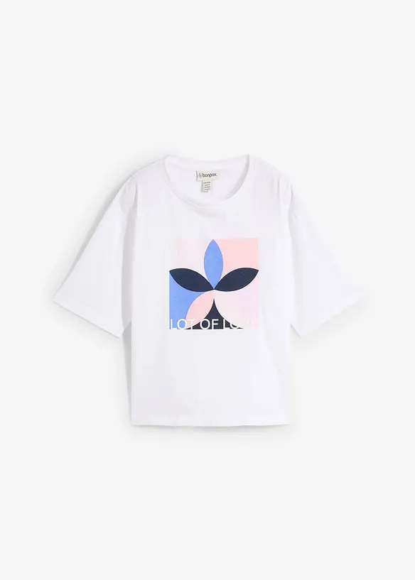 T-shirt av ren bomull, bonprix