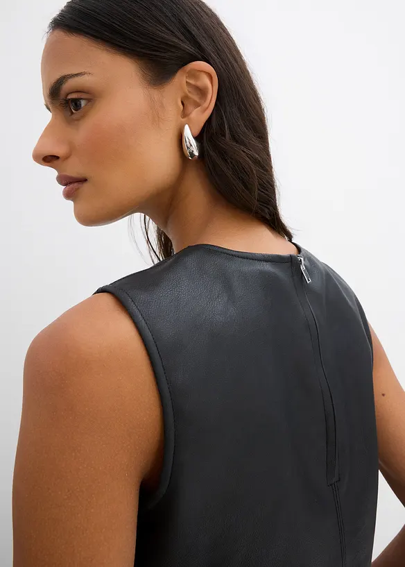 Linne av skinnimitation, bonprix