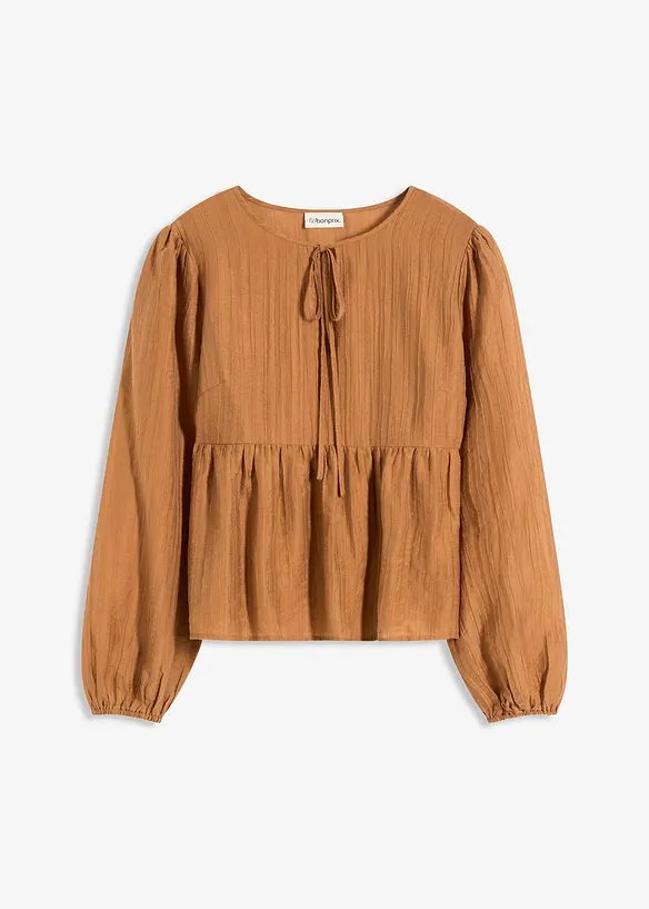 Blus av lyocell, bonprix