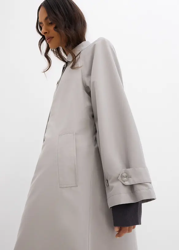 Trenchcoat med mjukt fall, bonprix