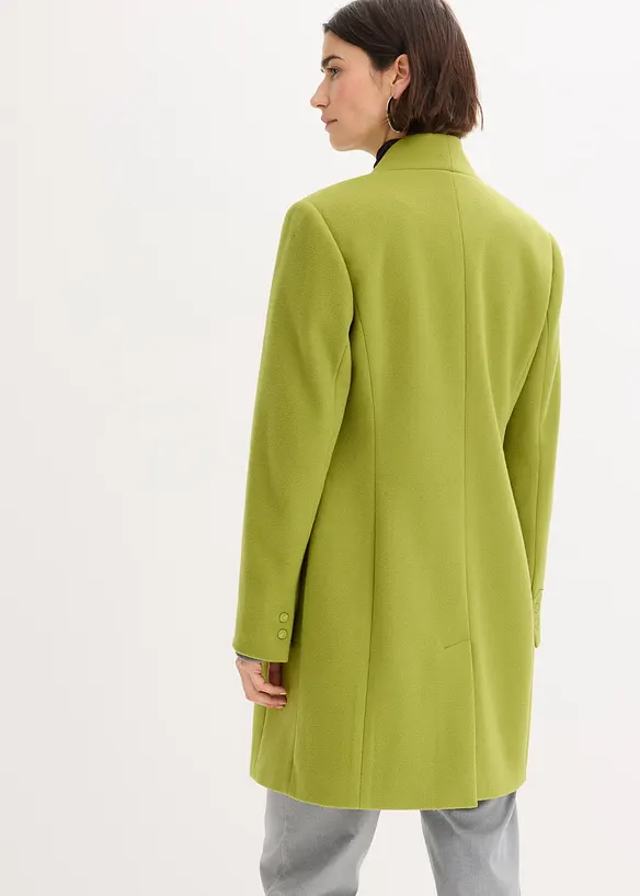 Kort kappa med yllelook, bonprix