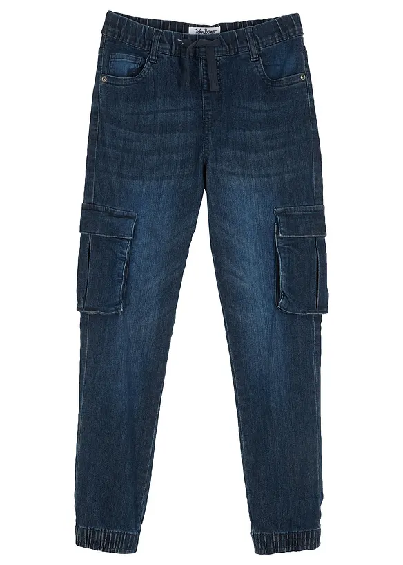 Dra-på jeans till pojkar, slim fit, bonprix