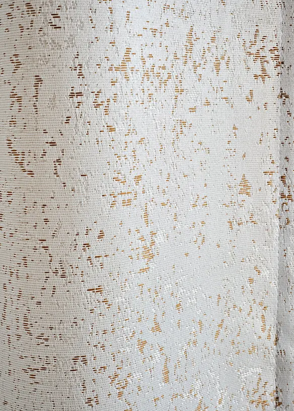 Gardinlängd i jacquard med glansig effekt (1-pack), bonprix