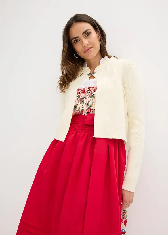 Dirndl med broderat förkläde (2 delar), bonprix