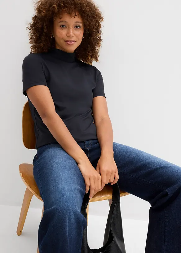 T-shirt i lång modell, bonprix