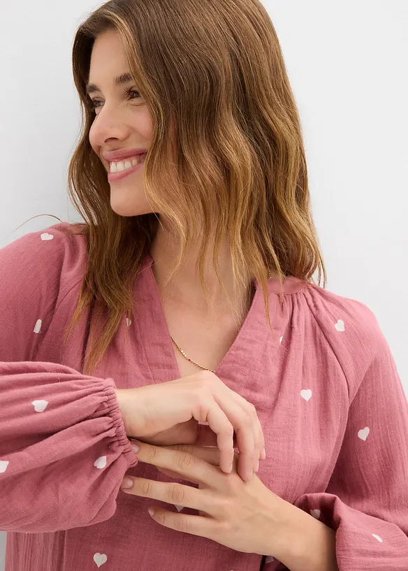 Tunika av muslin, bonprix