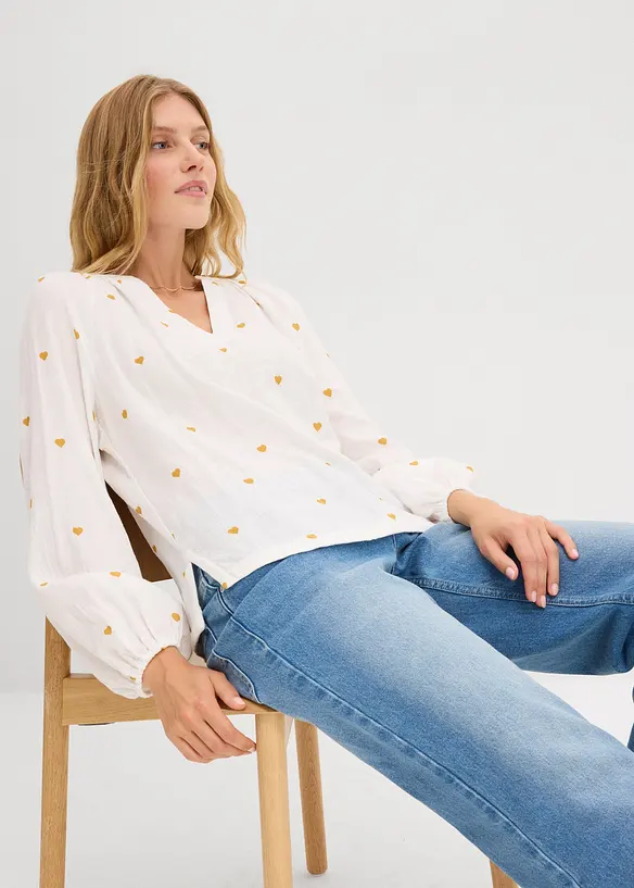 Tunika av muslin, bonprix