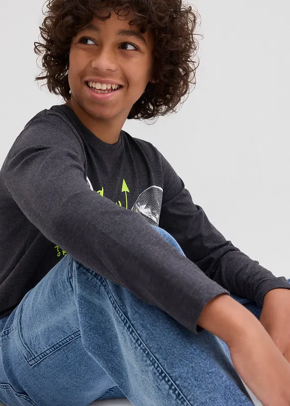 Cargojeans med stretch, Loose Fit, bonprix