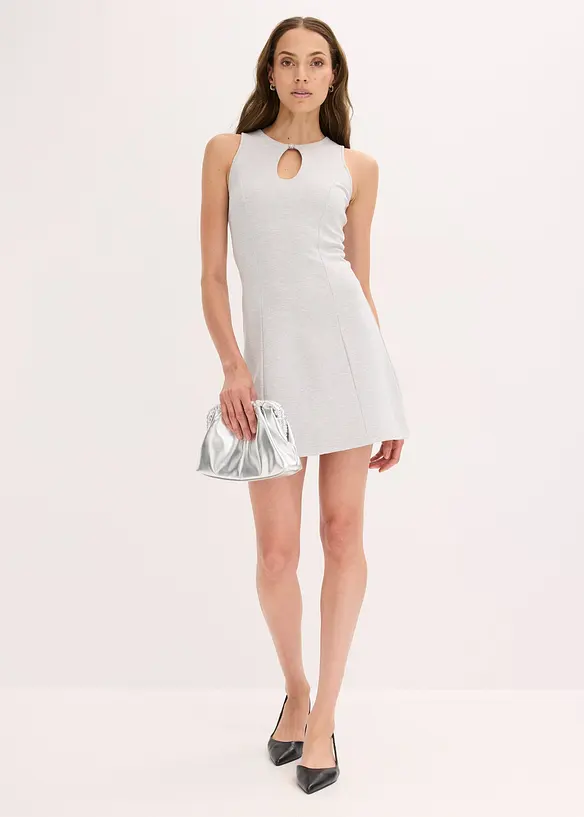 Minikl&auml;nning med prydnadsknapp, bonprix