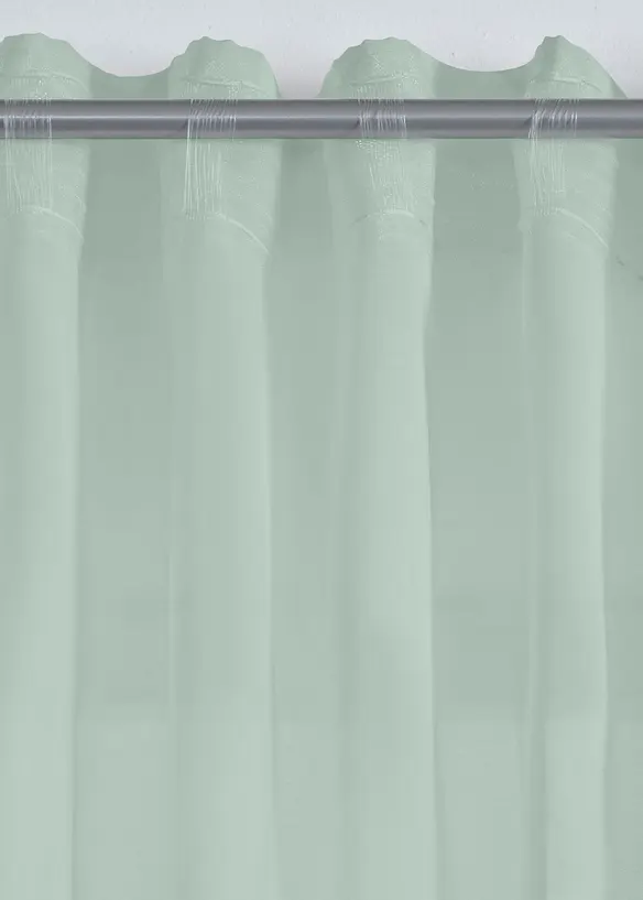 Gardin med lätt batiststruktur (1-pack), bonprix