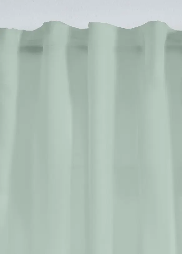 Gardin med lätt batiststruktur (1-pack), bonprix