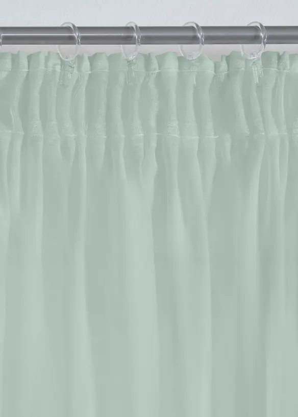 Gardin med lätt batiststruktur (1-pack), bonprix