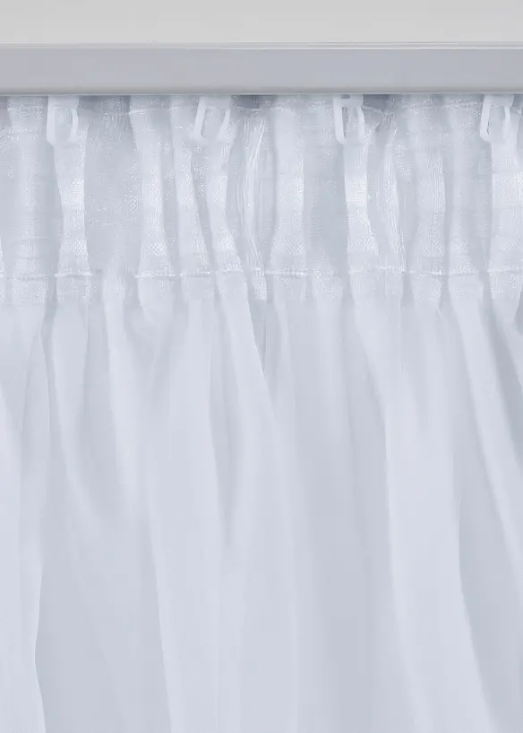 Gardin av tunn batist med struktur (1 styck), bpc living bonprix collection