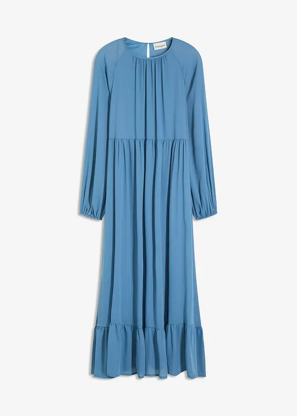 Maxiklänning i chiffong, bonprix