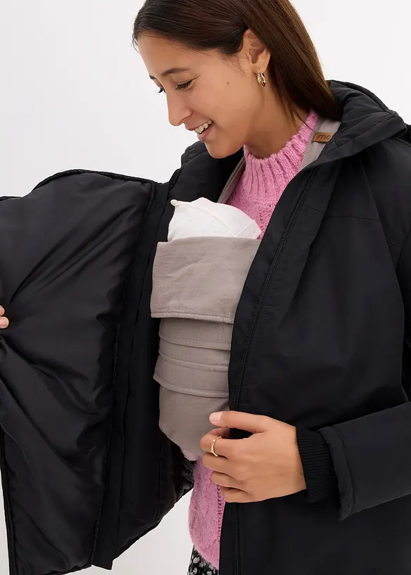 3-i-1-mammajacka med babyficka, bonprix