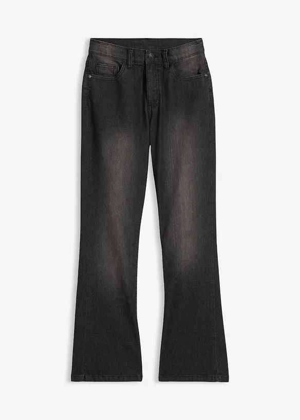 Utsvängda jeans för barn, bonprix