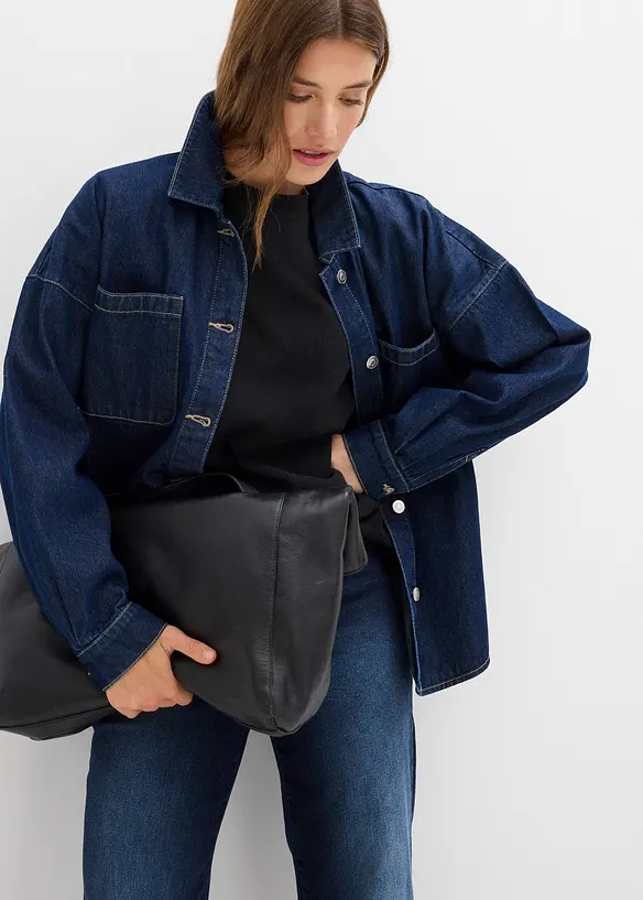 Värmade fleecetopp, bonprix