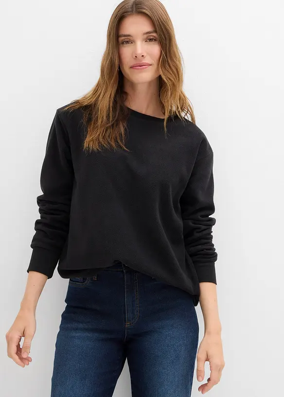 Värmade fleecetopp, bonprix