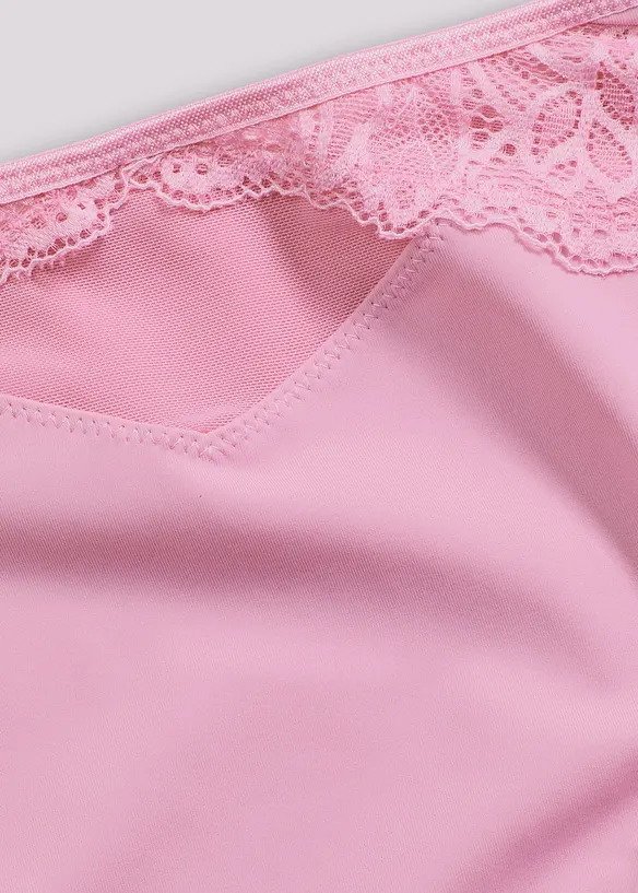 Maxitrosa med skir spets, bonprix