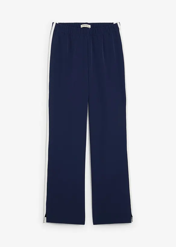 Joggingbyxa med sportiga ränder, bonprix
