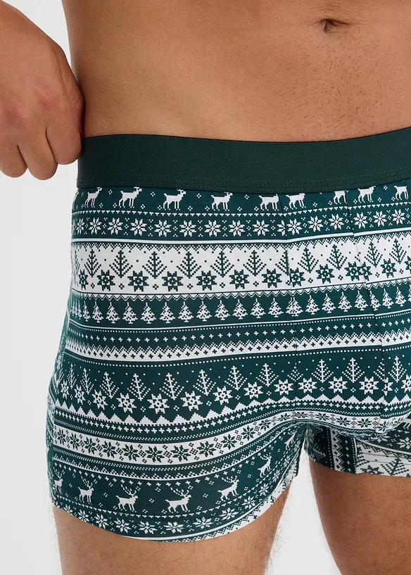 Boxershorts med bomull (3-pack), bonprix