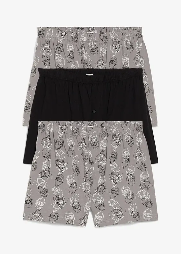 Boxershorts  med ekologisk bomull (3-pack) vid modell, bonprix