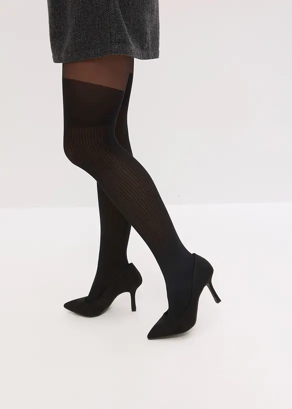 Strumpbyxa med overknee-look (70 den), bonprix