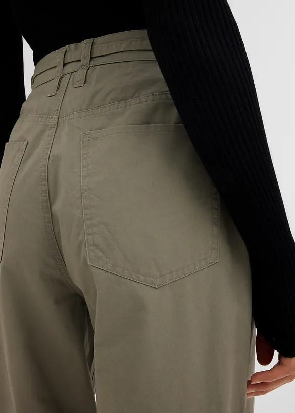 Twillbyxa i ren bomull, bonprix