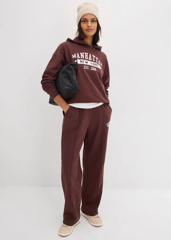 Oversizehoodie av ren bomull, bonprix