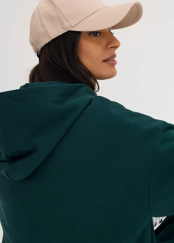 Oversizehoodie av ren bomull, bonprix