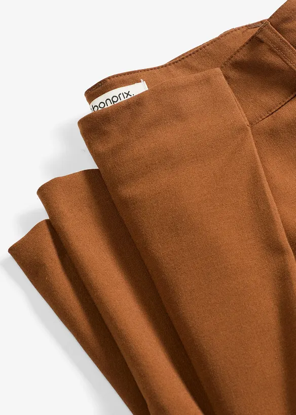 Marlenebyxa med omlottlook, bonprix
