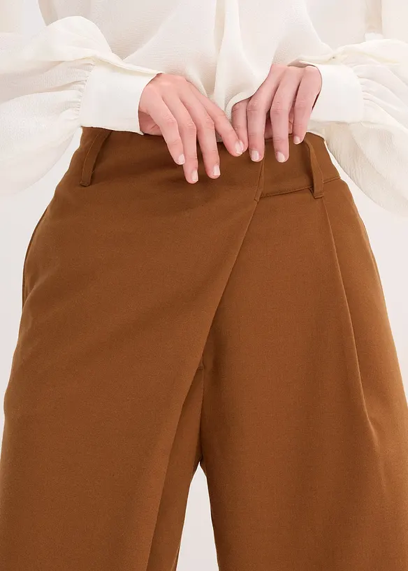 Marlenebyxa med omlottlook, bonprix