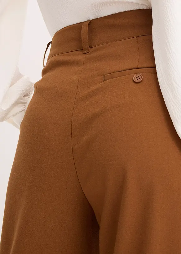 Marlenebyxa med omlottlook, bonprix