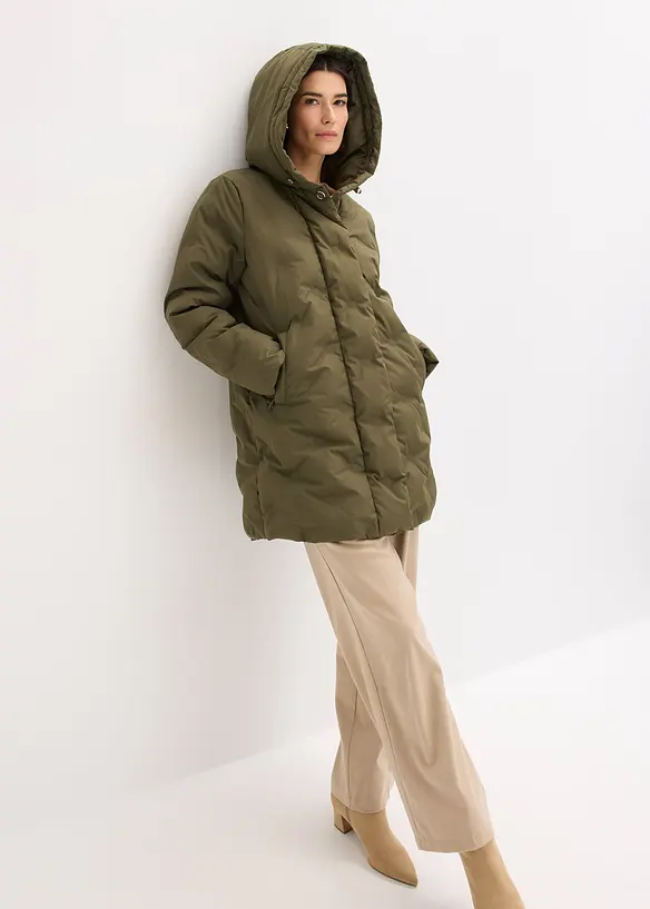 Quiltad jacka med 2 i 1-effekter, bonprix