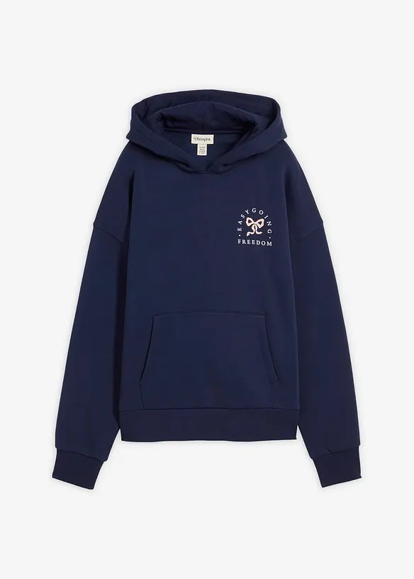 Oversizesweatshirt av bomullsmix, bonprix