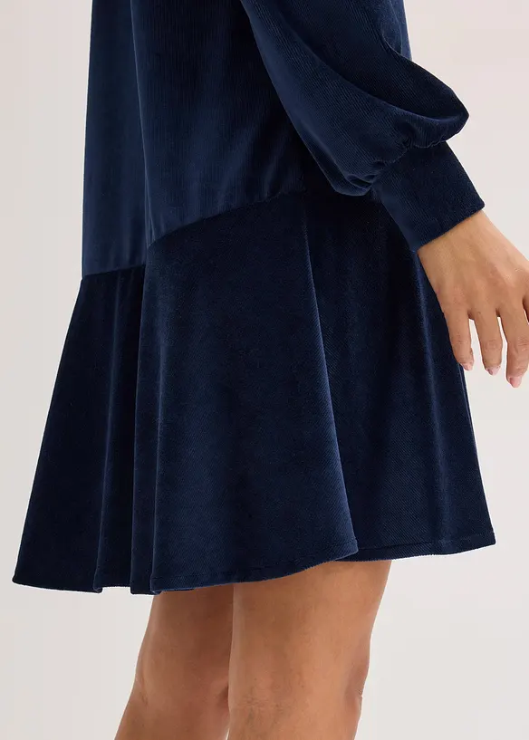 Kort manchesterklänning, bonprix