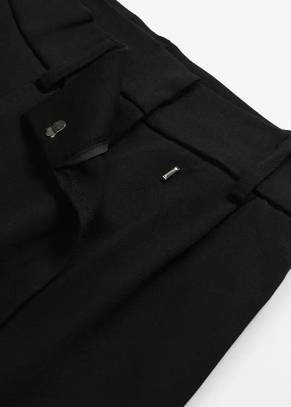 Mellanlång kjol med omlottlook, bonprix