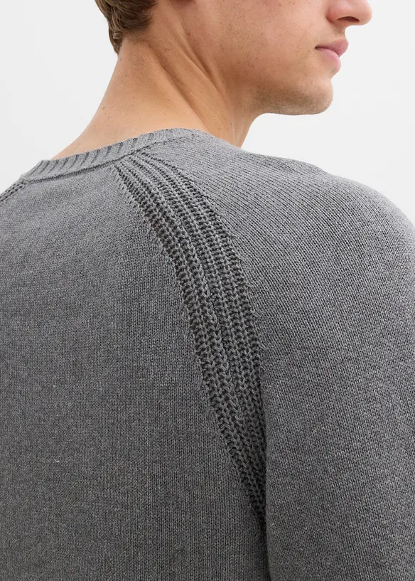 Finstickad tröja, bonprix