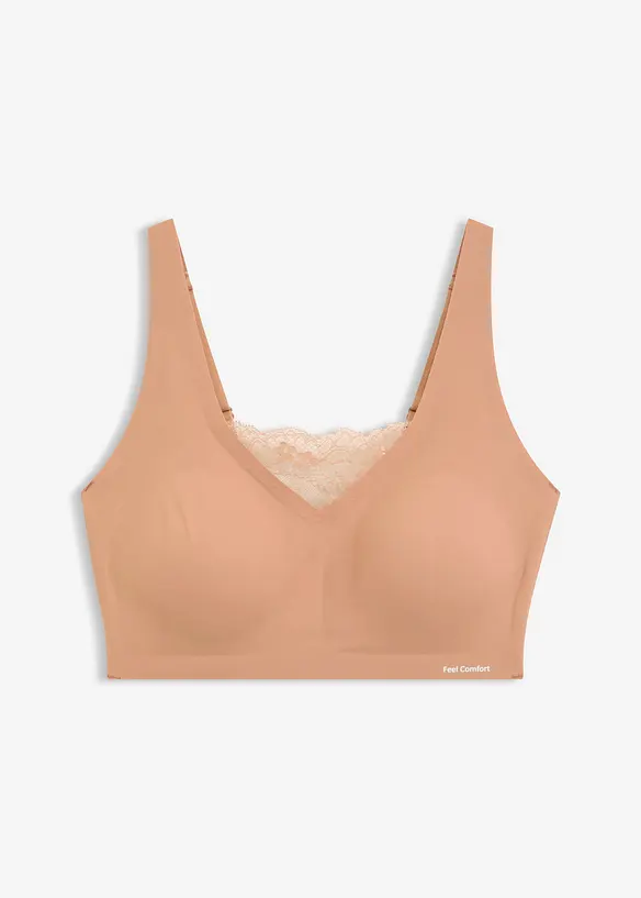 Vadderad laserskuren bralette från Feel Comfort, bonprix
