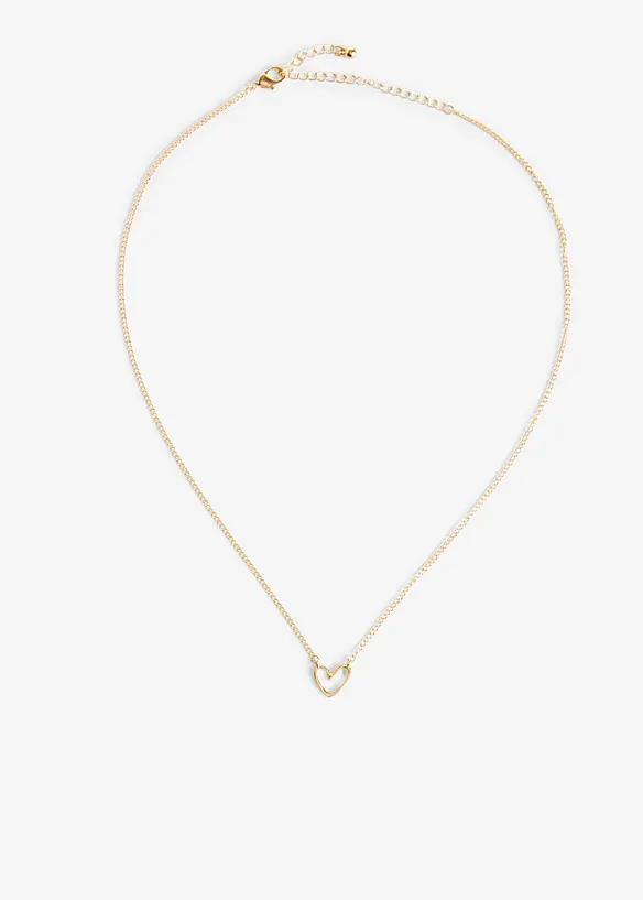 Flerradigt halsband med hänge, bonprix