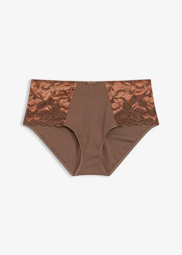 Maxihipstertrosa med fin spets, bonprix