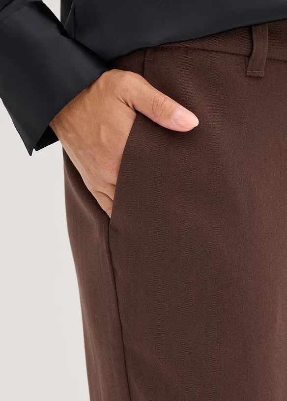 Kostymbyxa med slits, bonprix